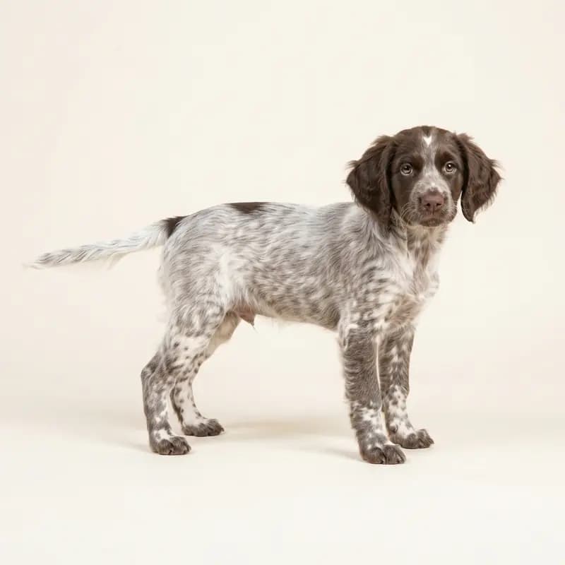 德伦特猎犬 Welpe in 沙毛色
