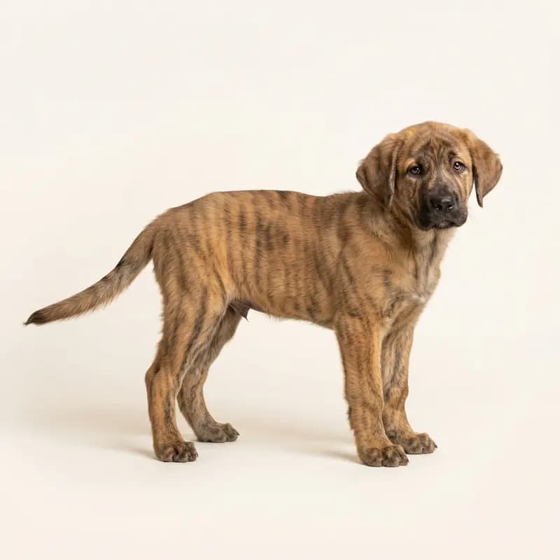 比利牛斯獒犬 Welpe in 虎斑色