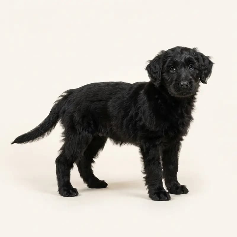 葡萄牙牧羊犬 Welpe in 黑色