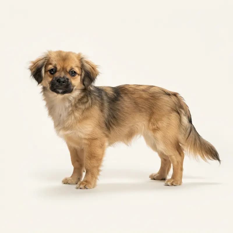 西藏猎犬 Welpe in 貂色