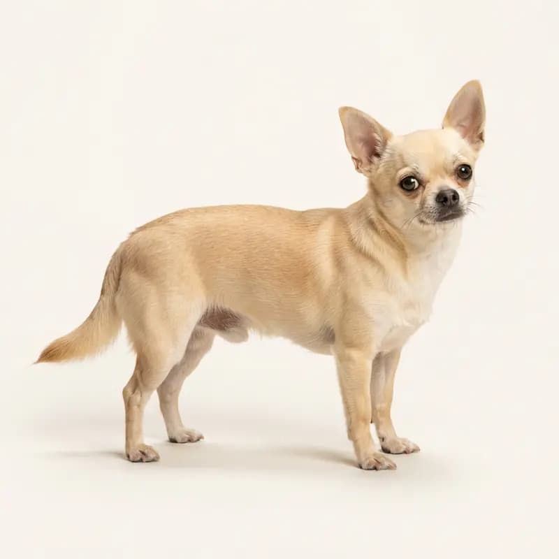 Chihuahua adulto en Leonado