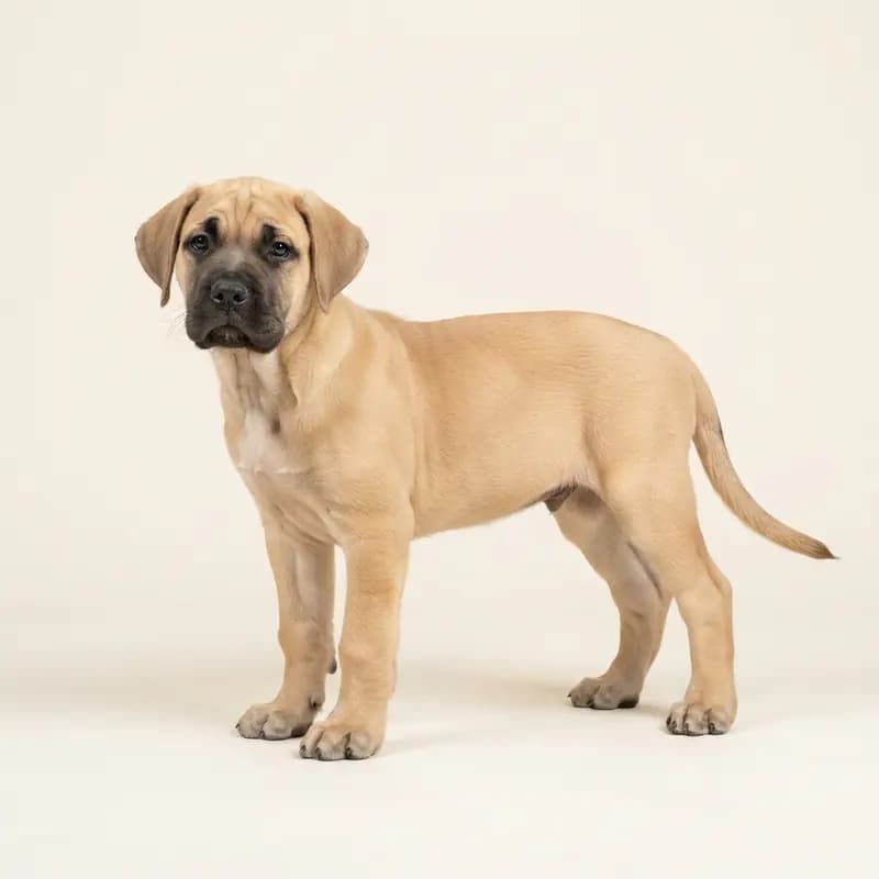 Mastiff Welpe in Reekleur