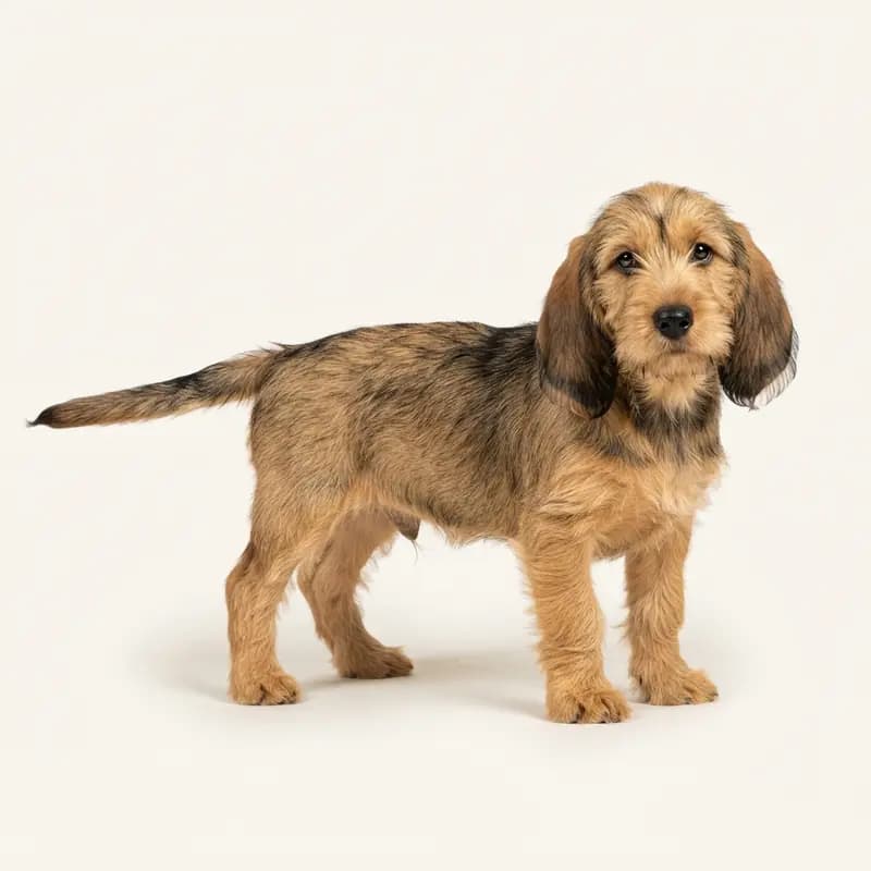 Büyük Basset Griffon Vendeen Welpe in Samur