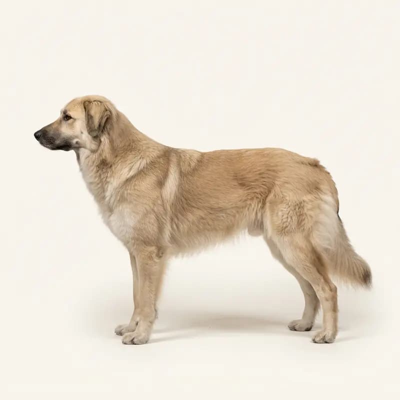 Transmontano Shepherd Dog (Cão de Gado Transmontano) with Medium