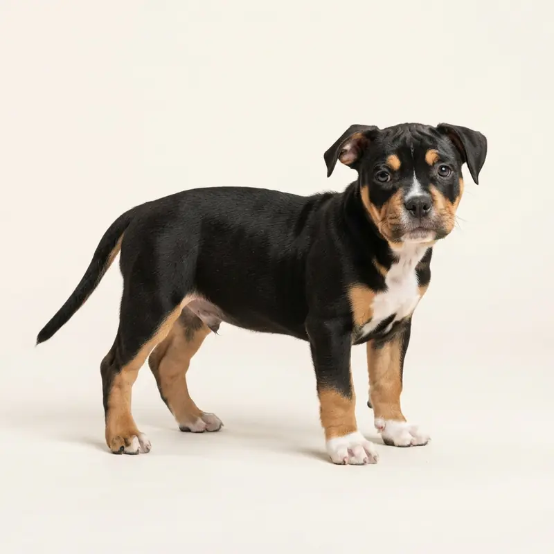 Exotic Bully puppy in 三色