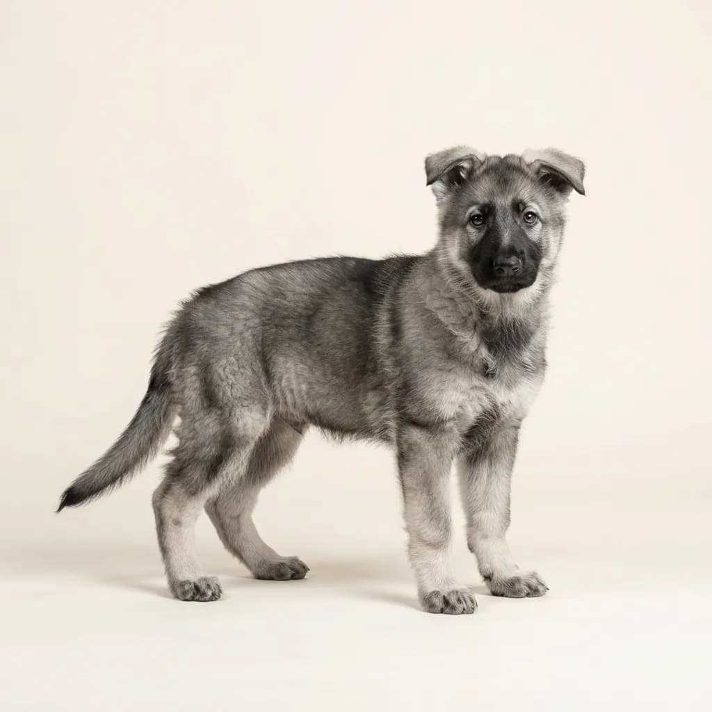 Grey German Shepherd — coat colour and appearance