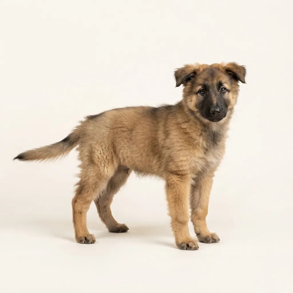 Sable Niemandsländer — coat colour and appearance