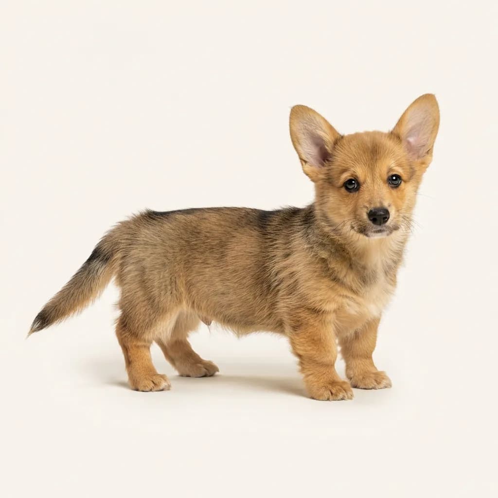 Sable Pembroke Welsh Corgi — coat colour and appearance