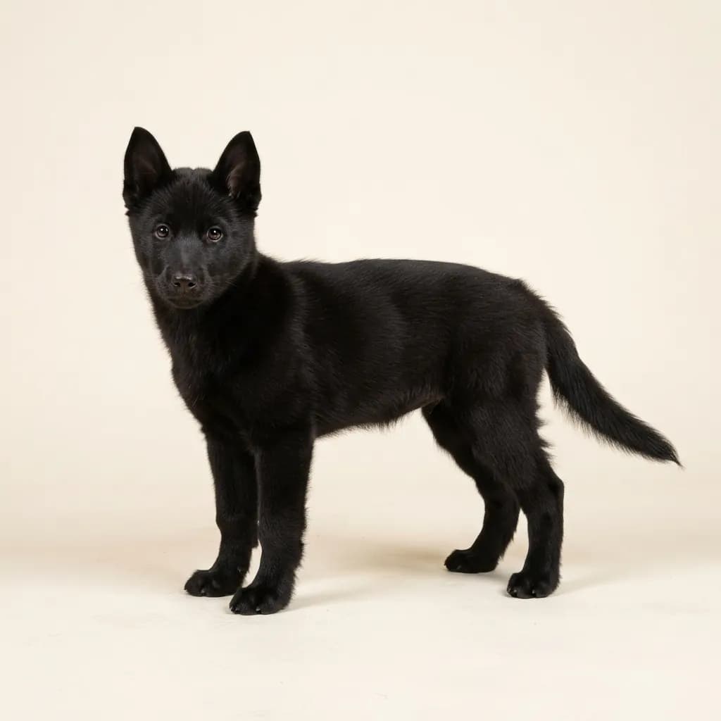 Black Siberian Husky — coat colour and appearance