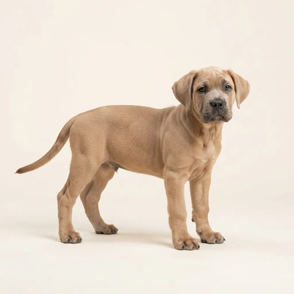 Cane Corso Italiano in Falbfarben — Fellfarbe und Aussehen