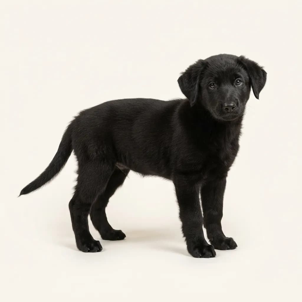 Black Transmontano Shepherd Dog (Cão de Gado Transmontano) — coat colour and appearance