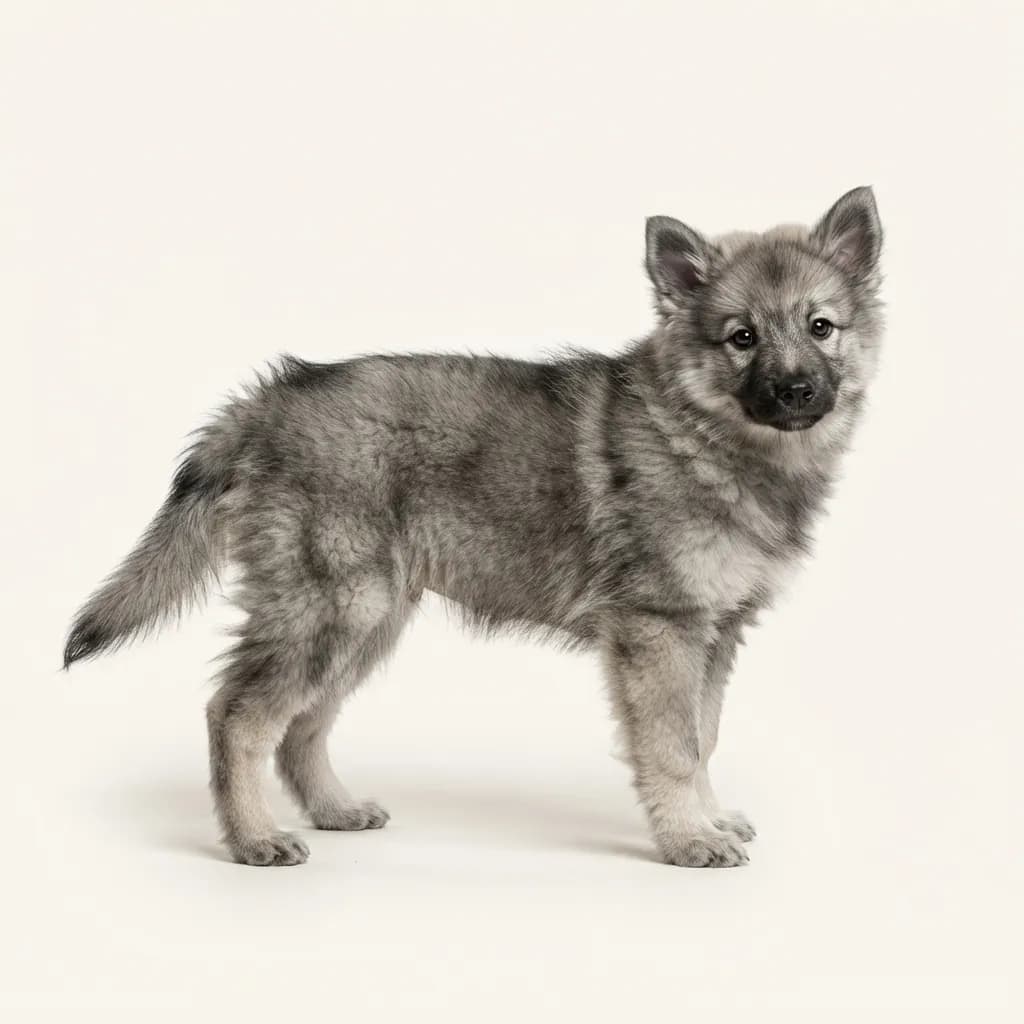 Wolf grey Small Spitz — coat colour and appearance