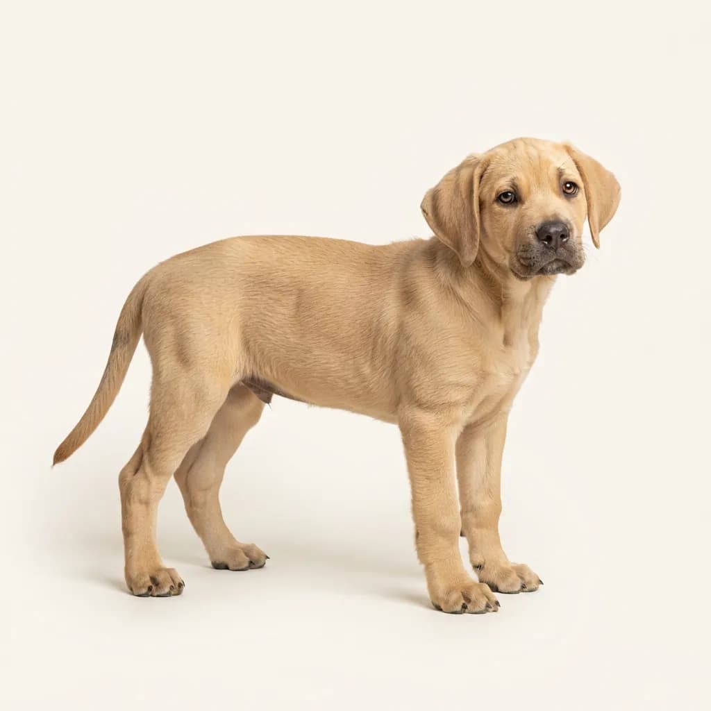 Cão Fila De São Miguel in Falbfarben — Fellfarbe und Aussehen