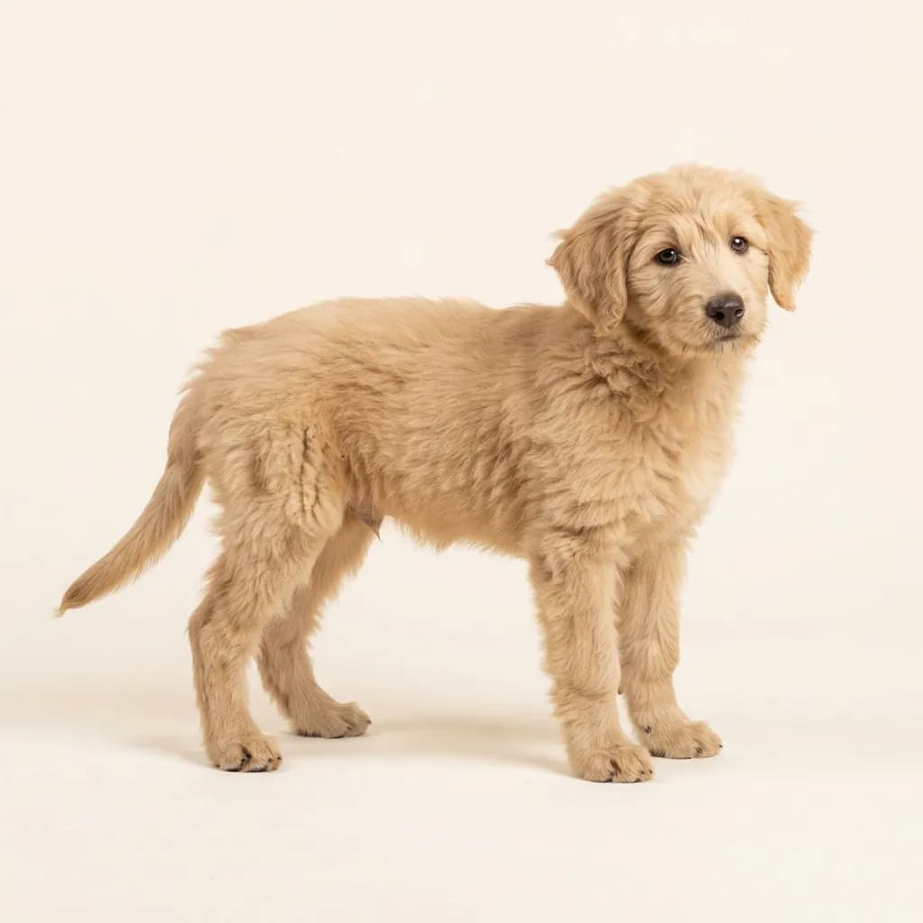 Fawn Bergamasco Shepherd Dog — coat colour and appearance