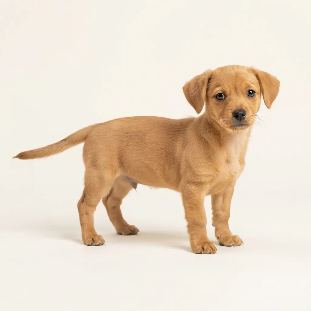 Chiweenie in Tan — Fellfarbe und Aussehen