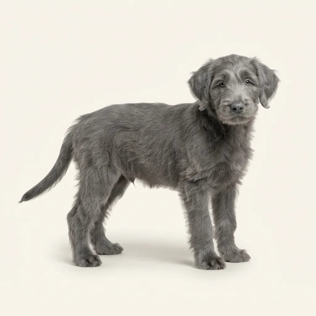 Berger de Brie (Briard) in Blau — Fellfarbe und Aussehen