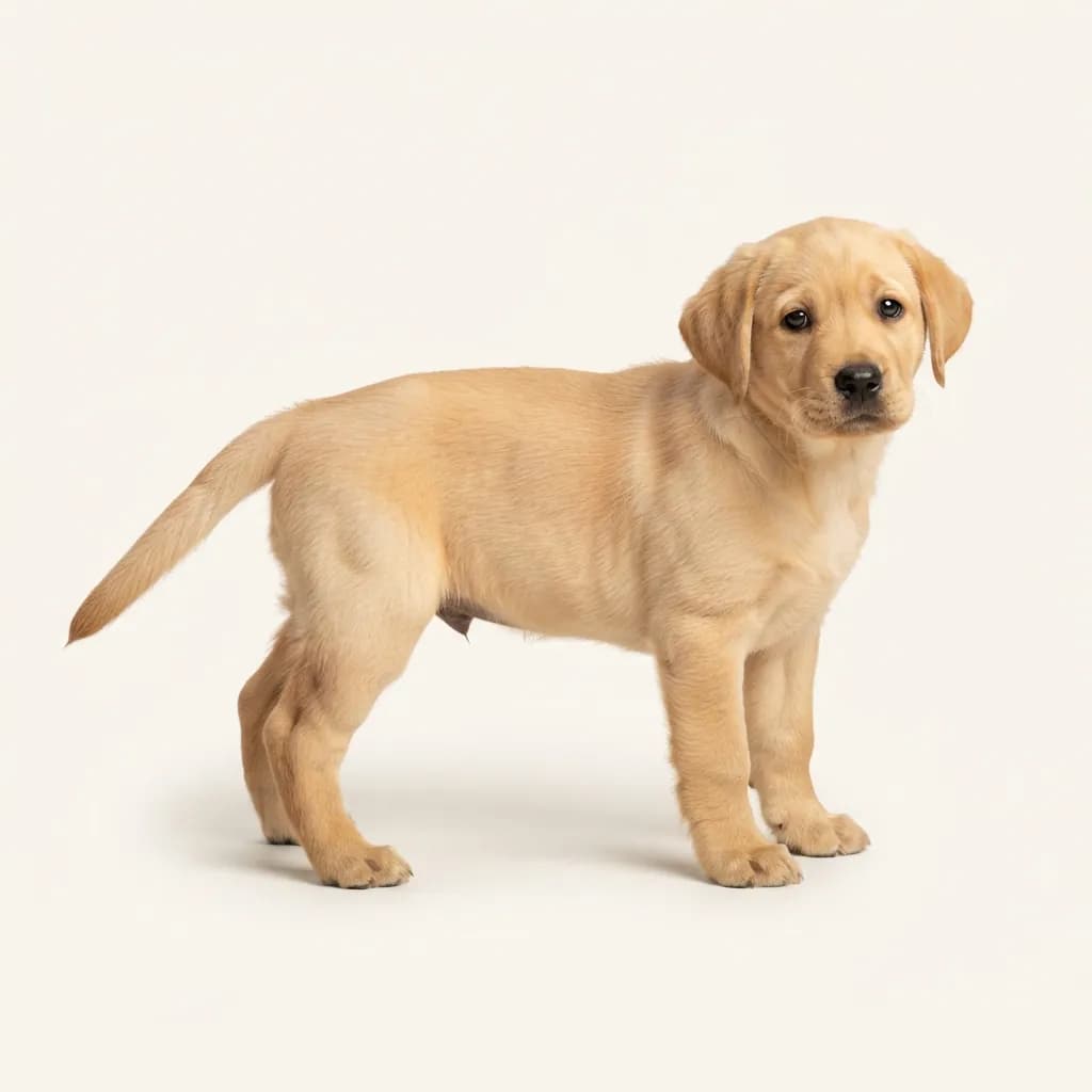 Yellow Labrador Retriever — coat colour and appearance