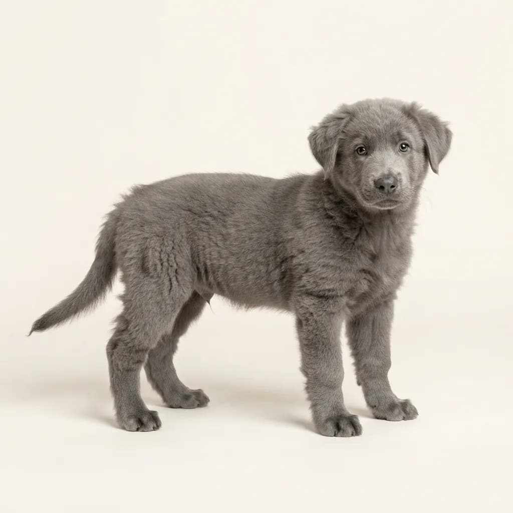 Grey Germanic Bear Dog — coat colour and appearance