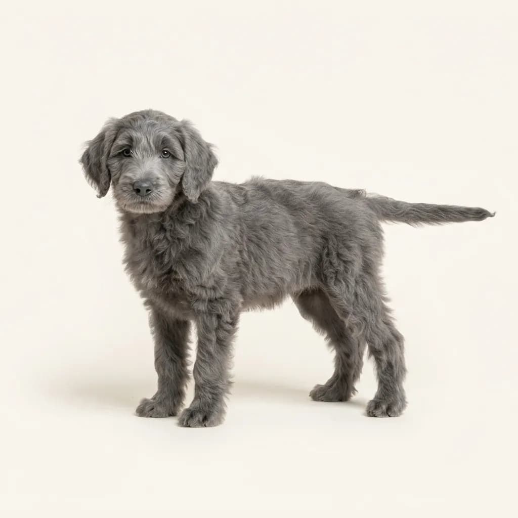 Blue Australian Labradoodle — coat colour and appearance