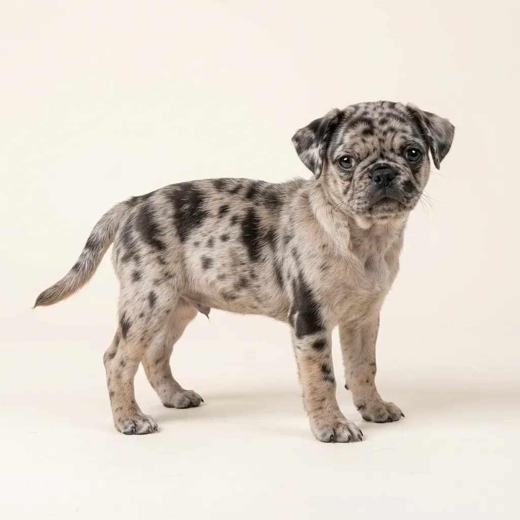 Merle Pug — coat colour and appearance