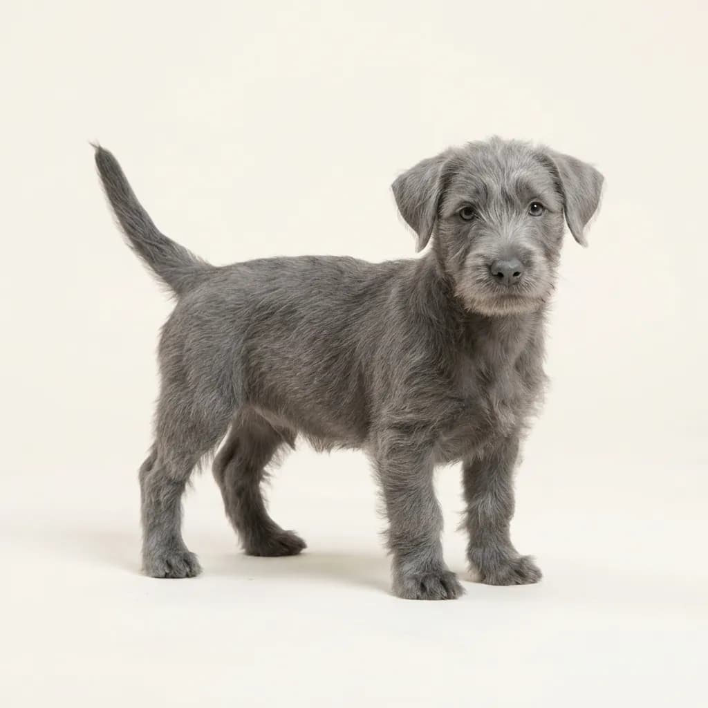 Irish Glen of Imaal Terrier in Blau — Fellfarbe und Aussehen