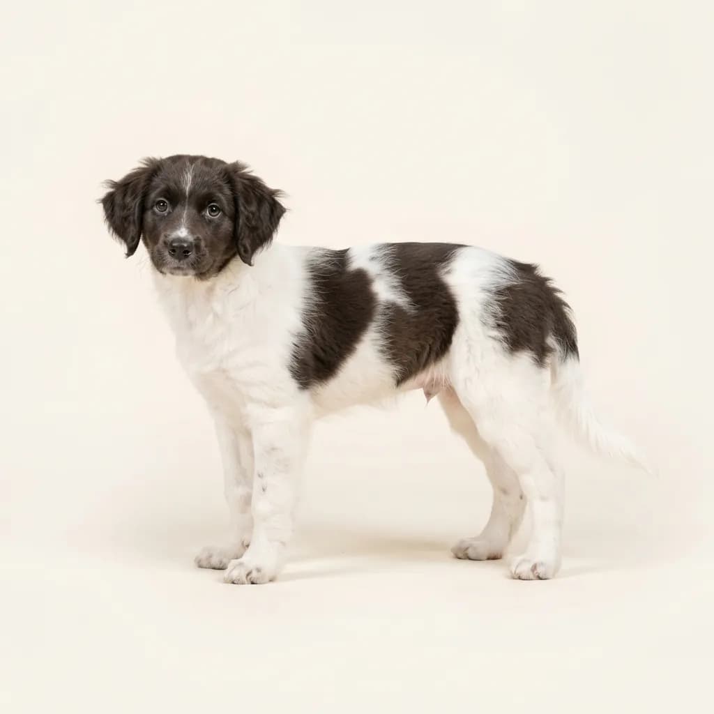 Piebald Niemandsländer — coat colour and appearance