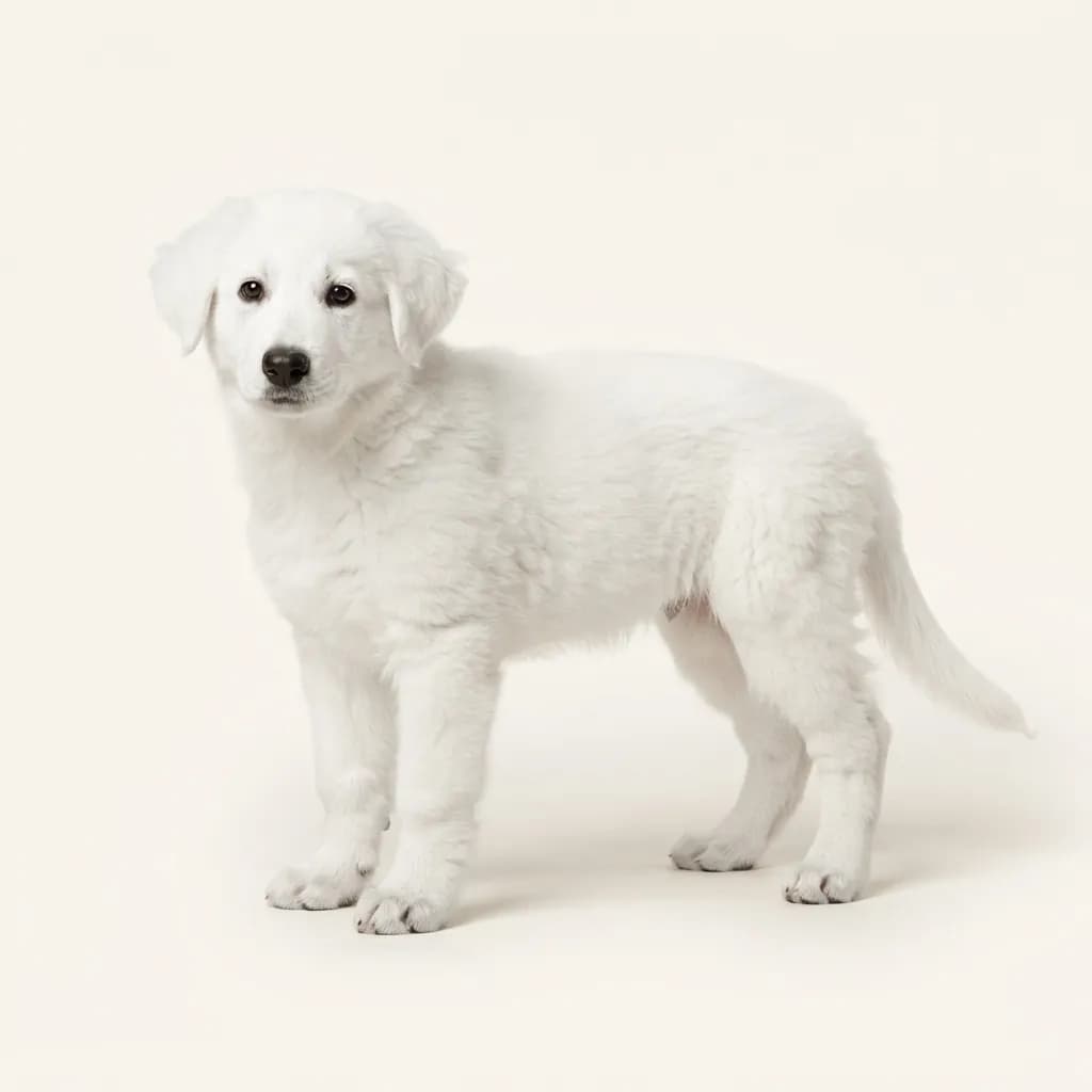 White Germanic Bear Dog — coat colour and appearance