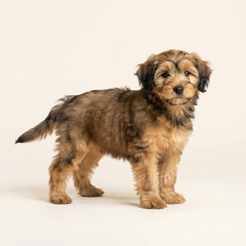 Tibet Terrier in Zobel — Fellfarbe und Aussehen