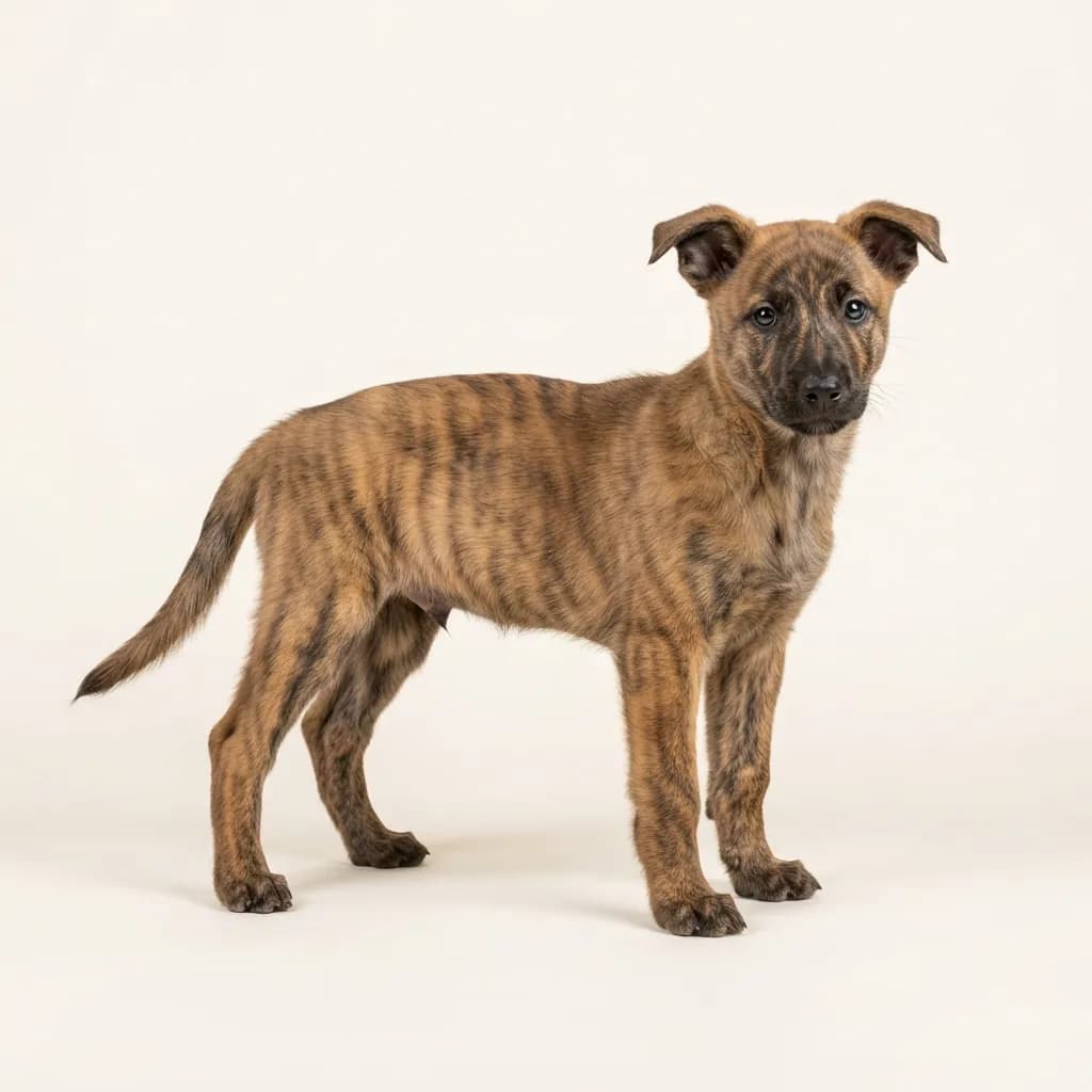 Brindle Dutch Shepherd (Shorthair) — coat colour and appearance