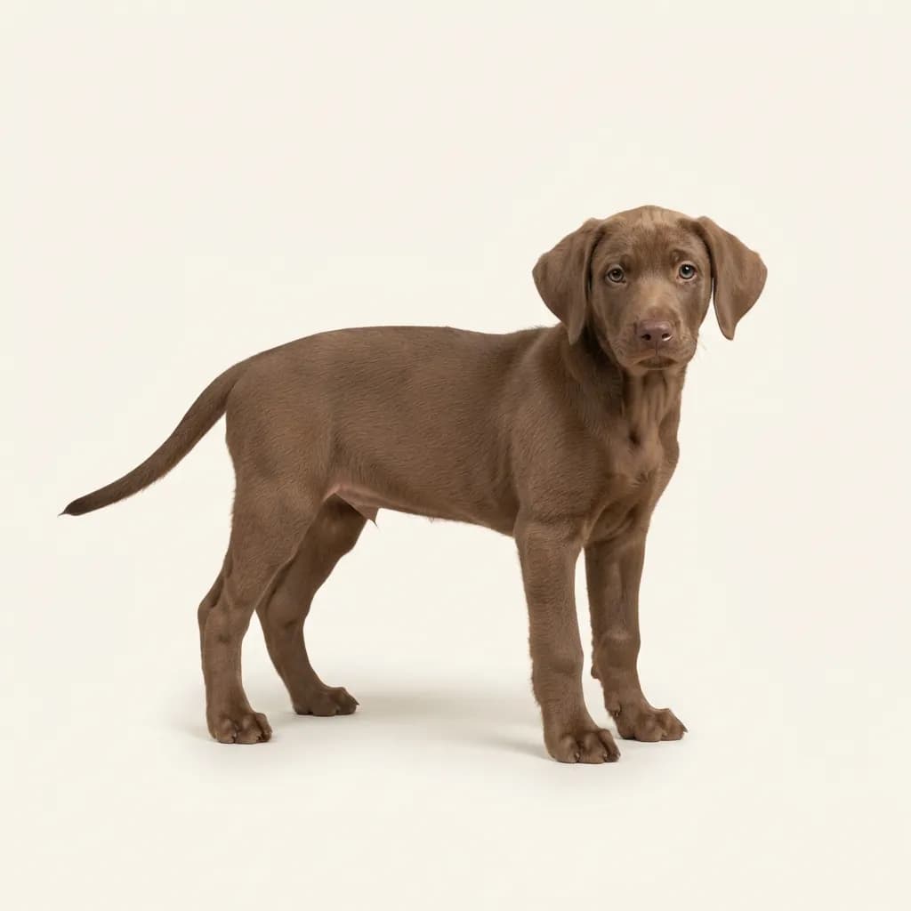 Brown Niemandsländer — coat colour and appearance