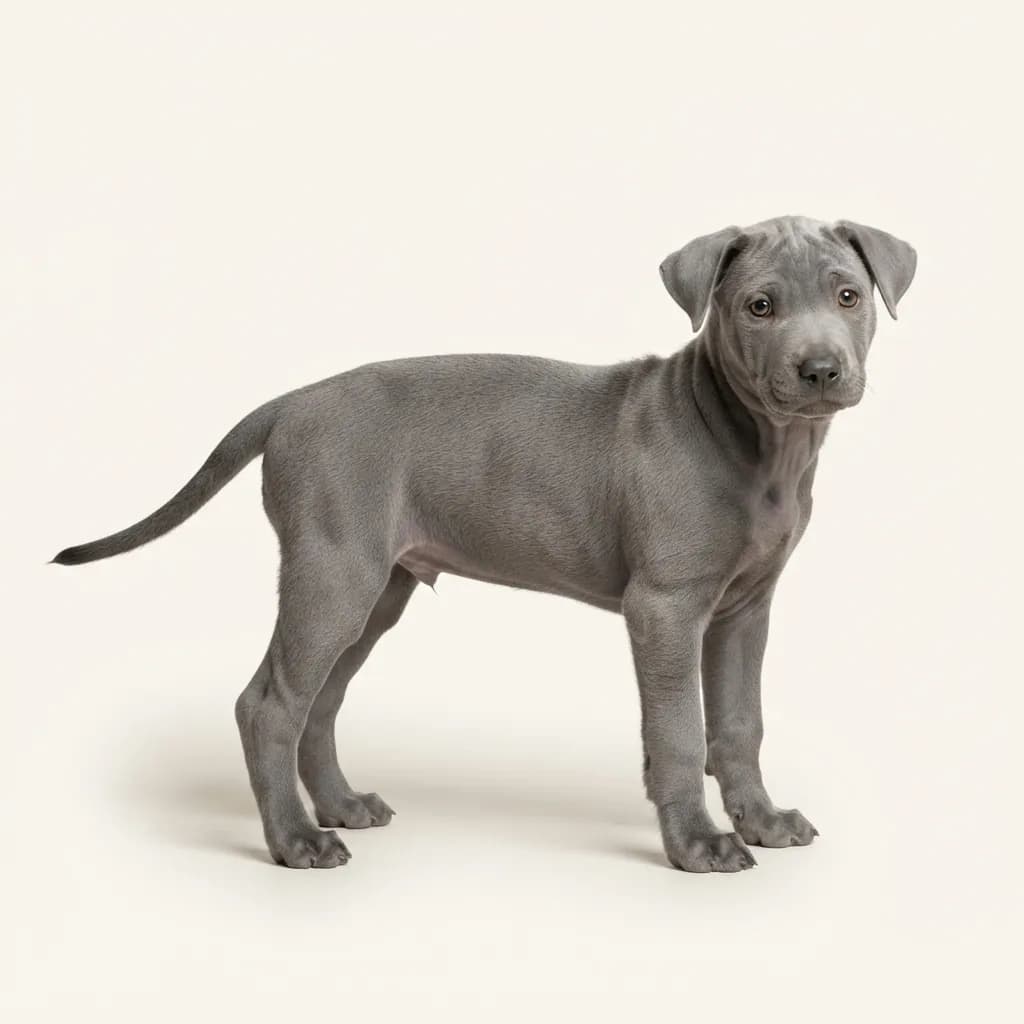 Thai Ridgeback in Blau — Fellfarbe und Aussehen