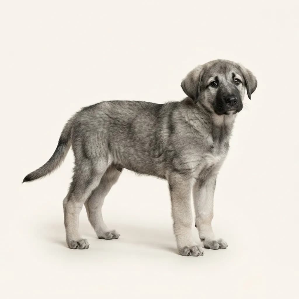 Kangal in Wolfsgrau — Fellfarbe und Aussehen