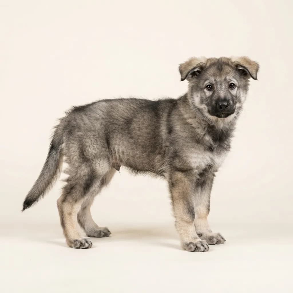 Wolf grey Germanic Bear Dog — coat colour and appearance