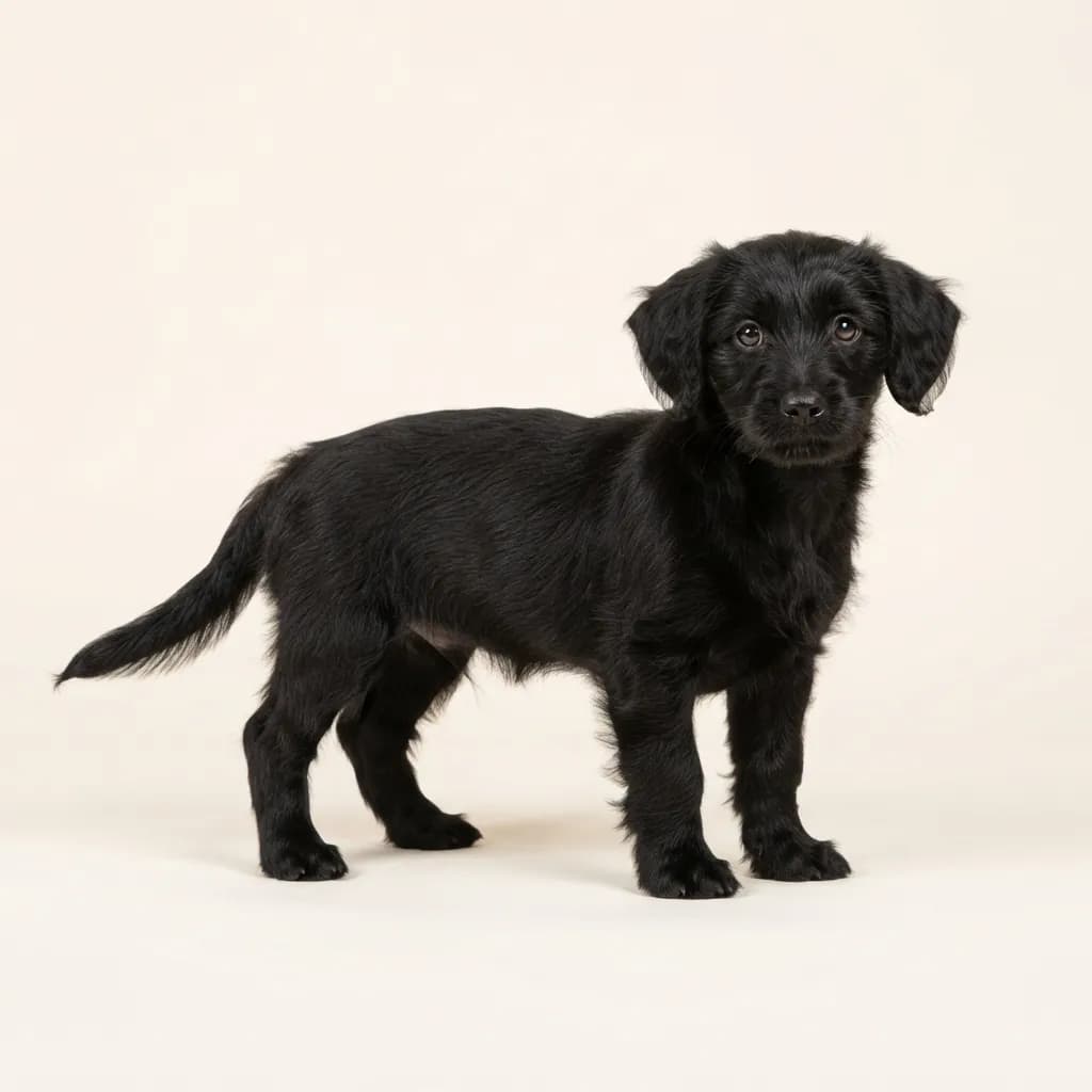 Doxiepoo in Schwarz — Fellfarbe und Aussehen