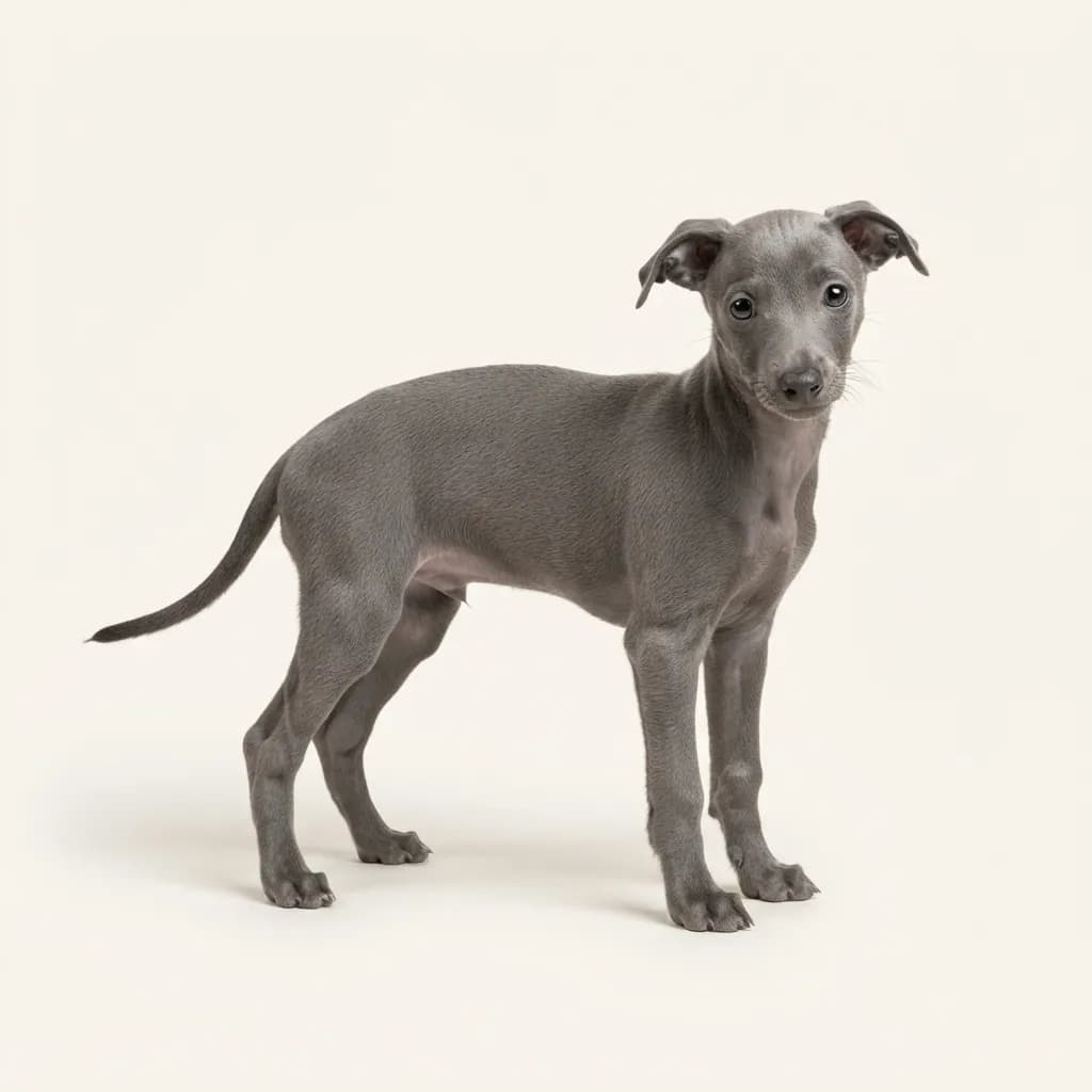 Grey Italian Greyhound — coat colour and appearance