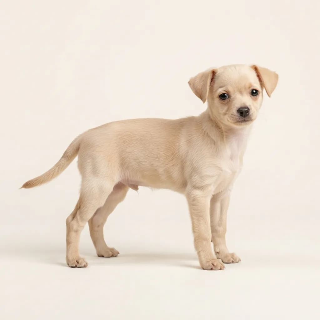Cream Russkiy Toy (Shorthair) — coat colour and appearance