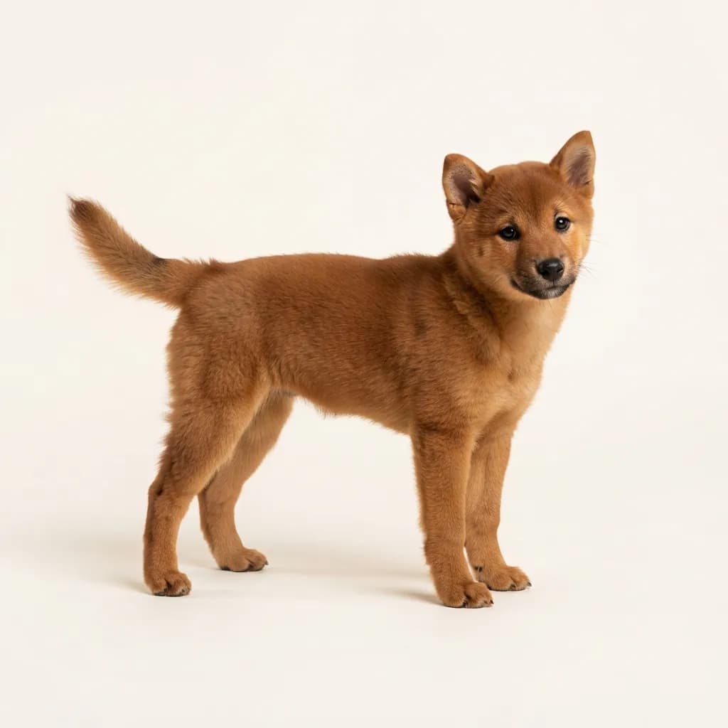 Shiba Inu in Rot — Fellfarbe und Aussehen
