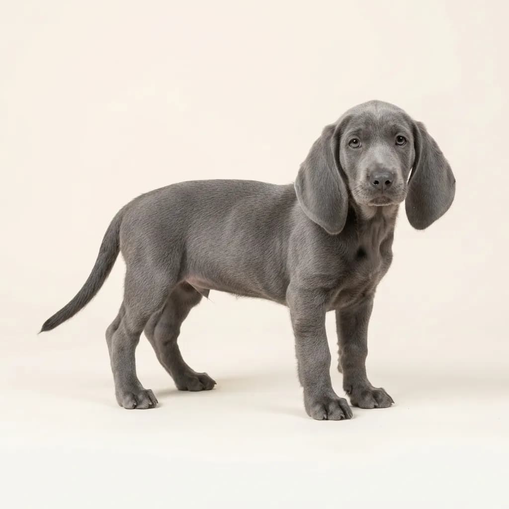 Blue Basset Bleu de Gascogne — coat colour and appearance