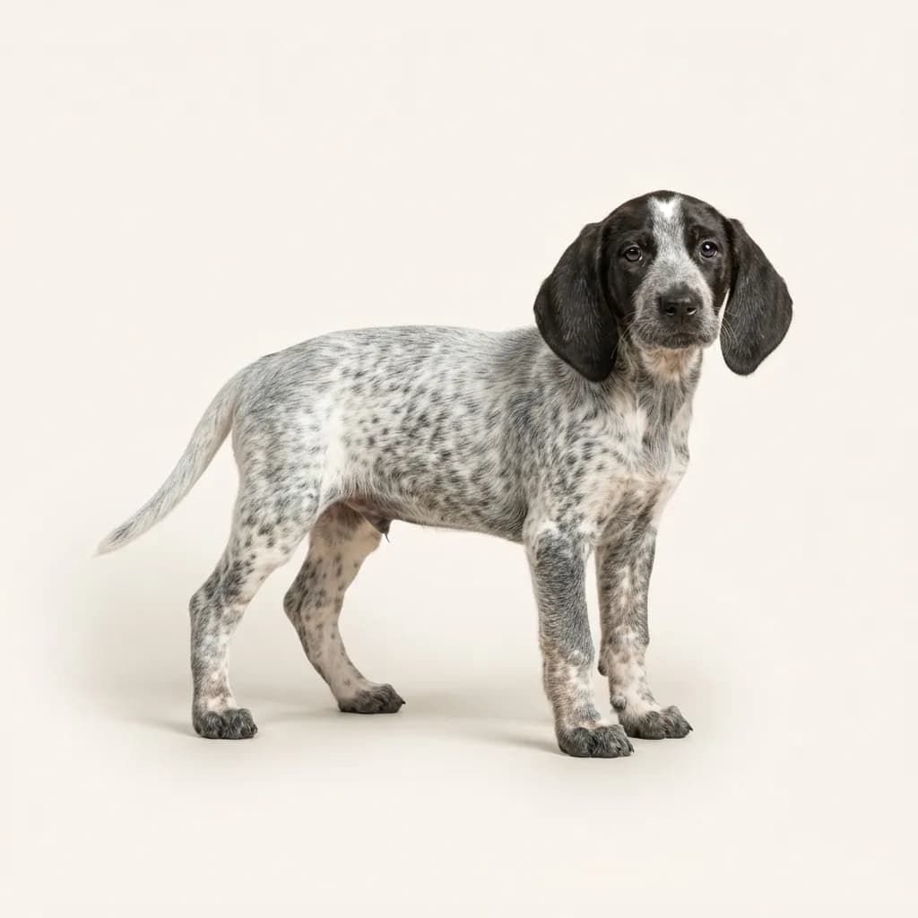 Roan Small Swiss Hound (Lucerne) — coat colour and appearance