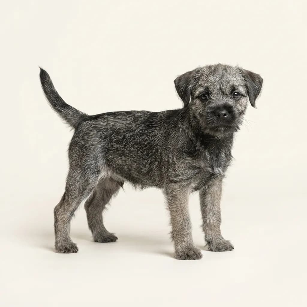 Grizzle Border Terrier — coat colour and appearance