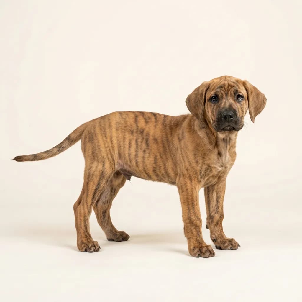 Fila Brasileiro in Gestromt — Fellfarbe und Aussehen