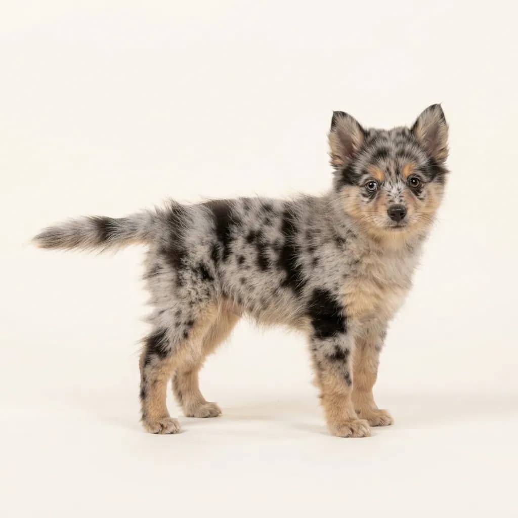 Merle Pomsky — coat colour and appearance