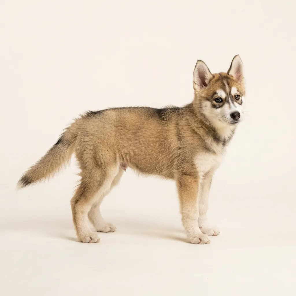 Sable Siberian Husky — coat colour and appearance
