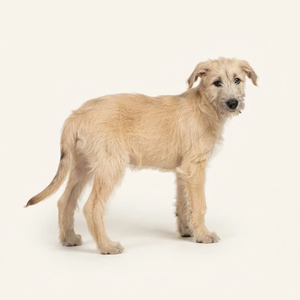 Deerhound in Weizenfarben — Fellfarbe und Aussehen
