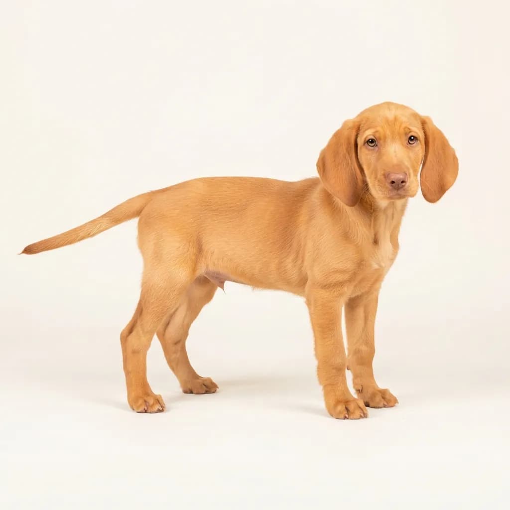 Orange Sabueso Espanol (Spanish Hound) — coat colour and appearance
