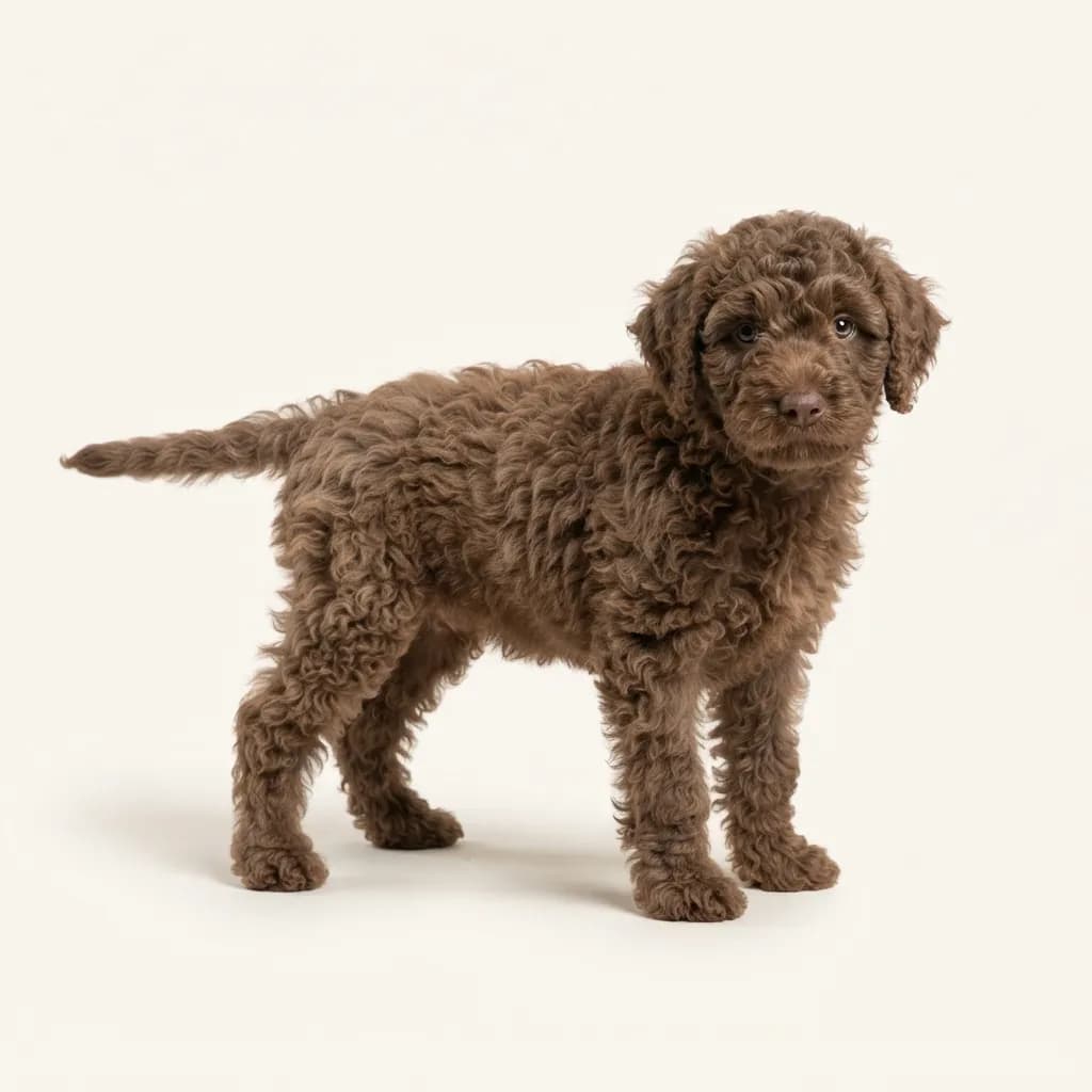 Brown Lagotto Romagnolo — coat colour and appearance