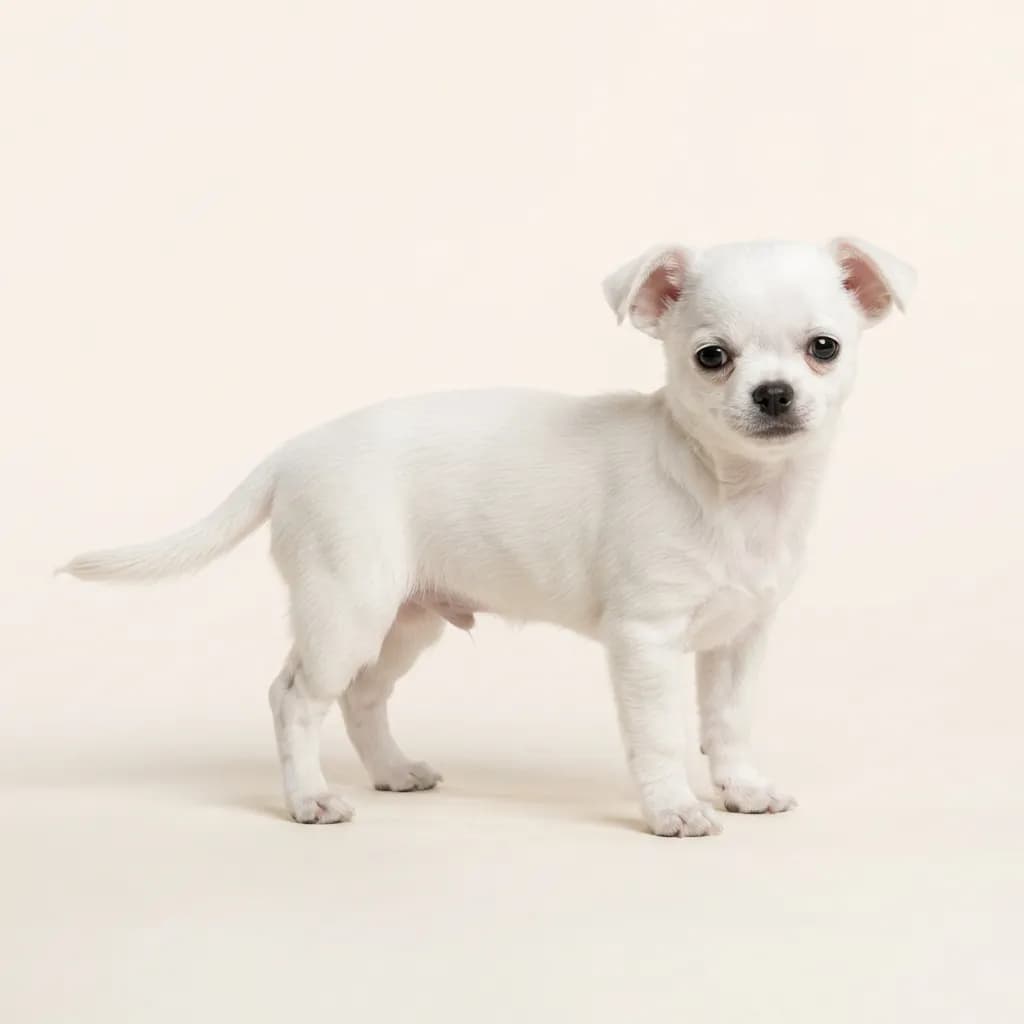 White Chihuahua — coat colour and appearance
