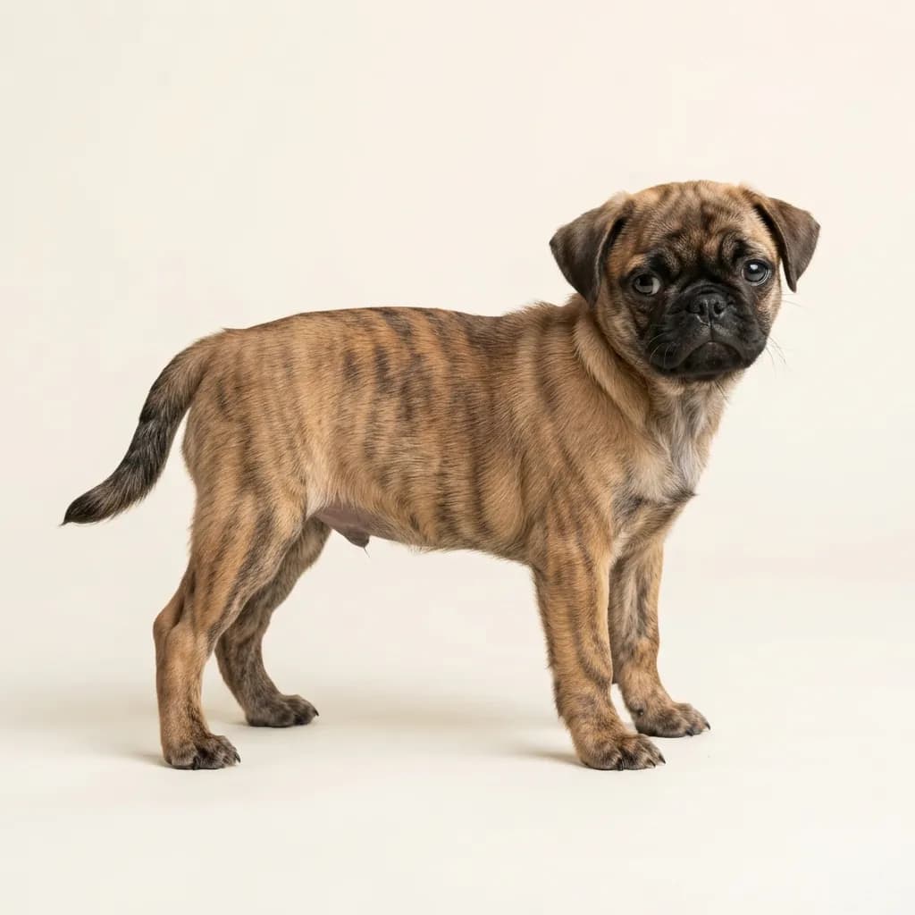 Brindle Pug — coat colour and appearance