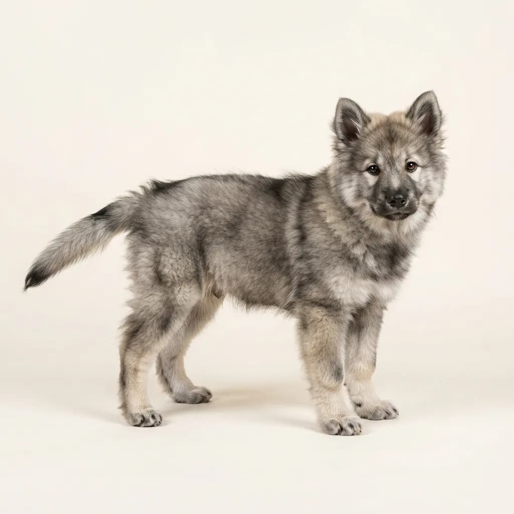 Eurasier in Wolfsgrau — Fellfarbe und Aussehen