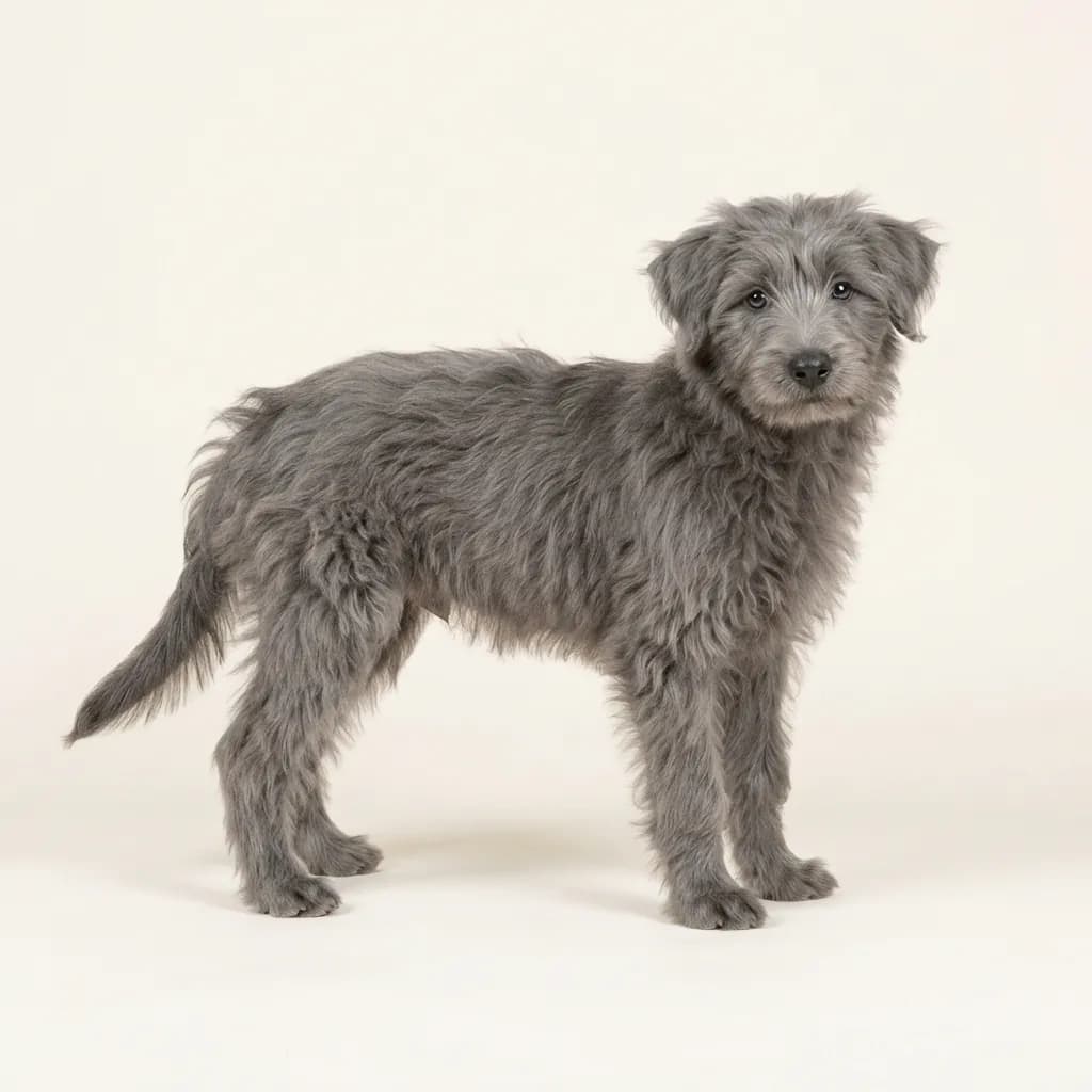 Grey Pyrenean Shepherd (Longhair) — coat colour and appearance